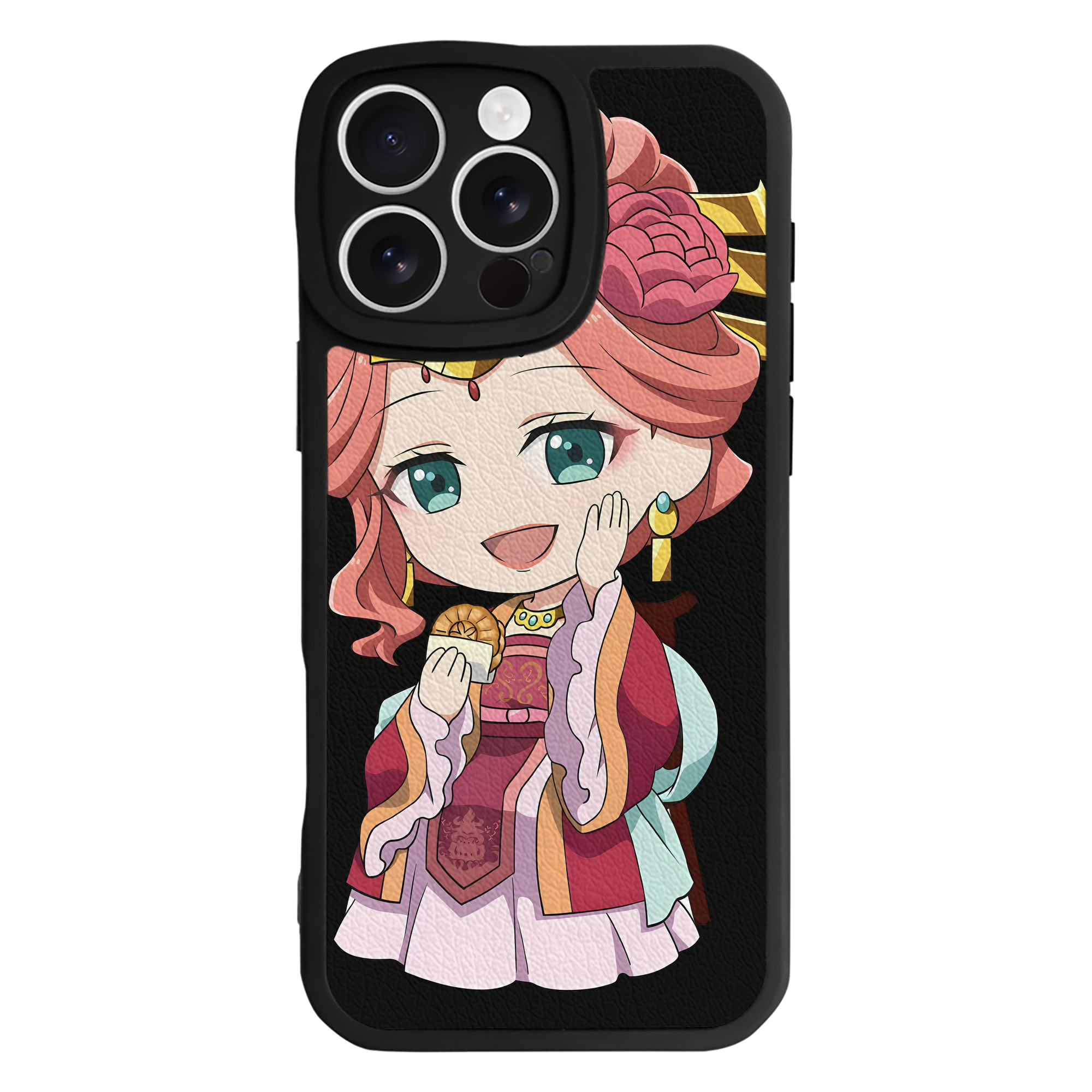 （画像用） 薬屋のひとりごと The Apothecary Diaries 【iPhone 16シリーズ対応】シリコンスマホケース（レザー調） 材質：シリコン